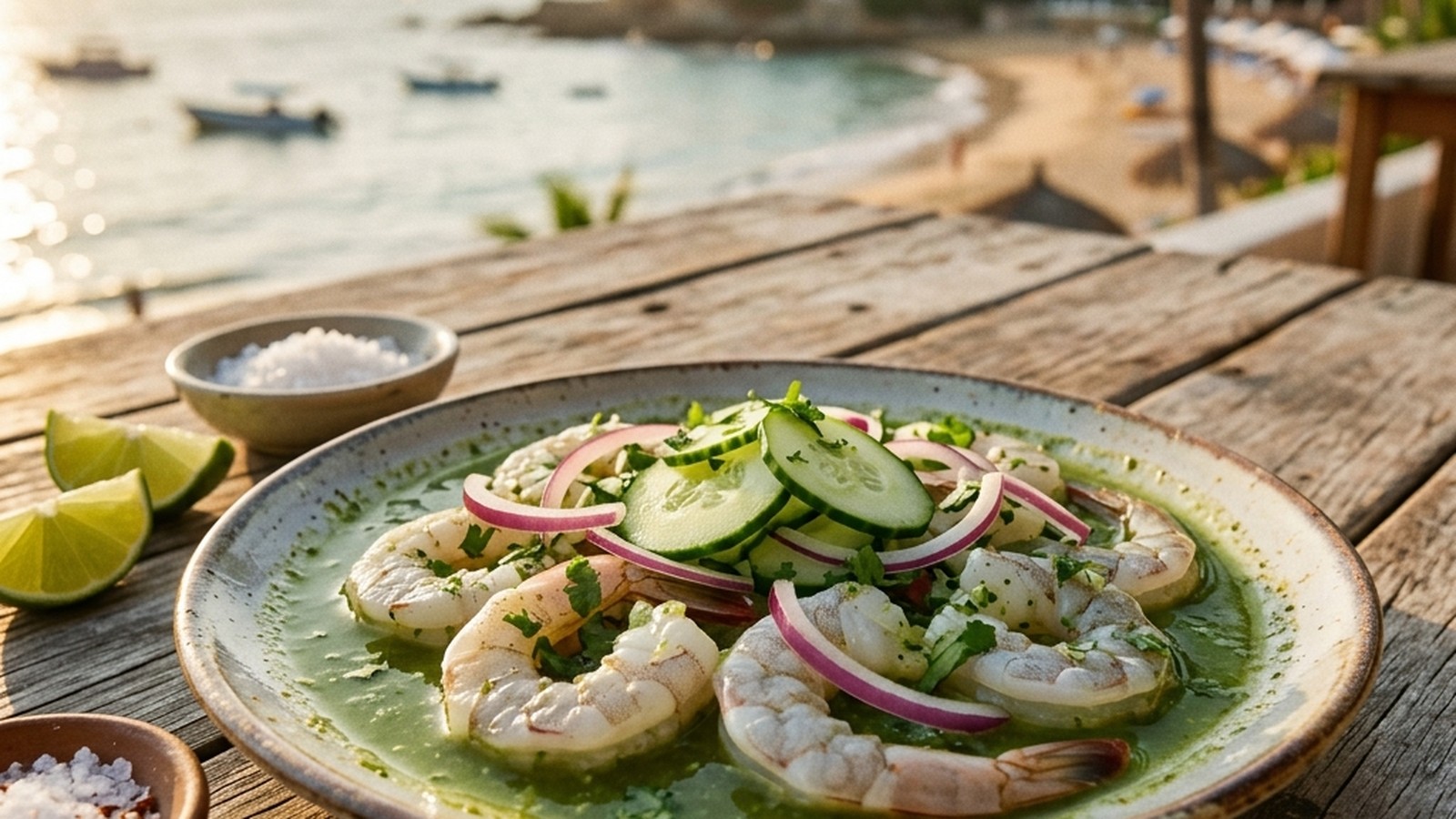 Aguachile Verde de Camarón (Sinaloa Style)