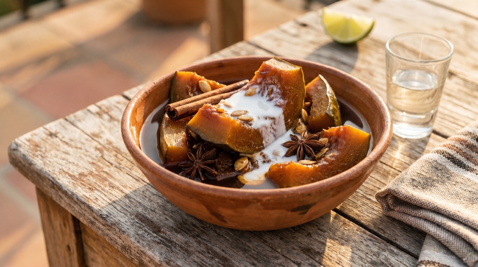 Calabaza en Tacha