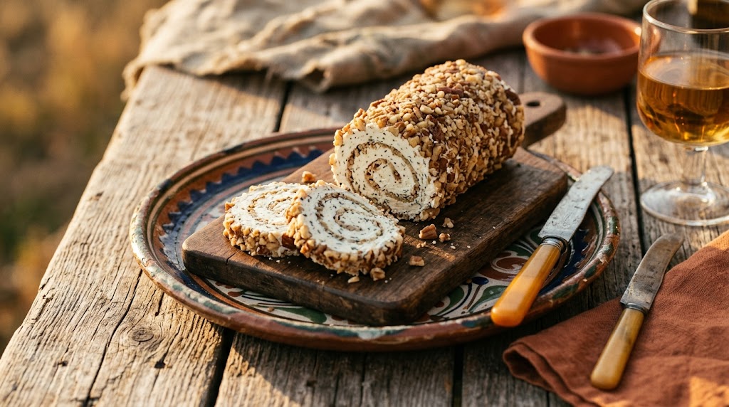 Cheese and Nut Roll