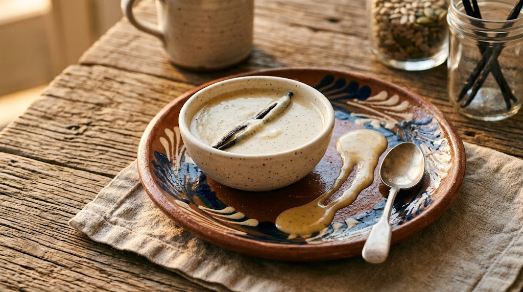 Seed Sauce with Vanilla