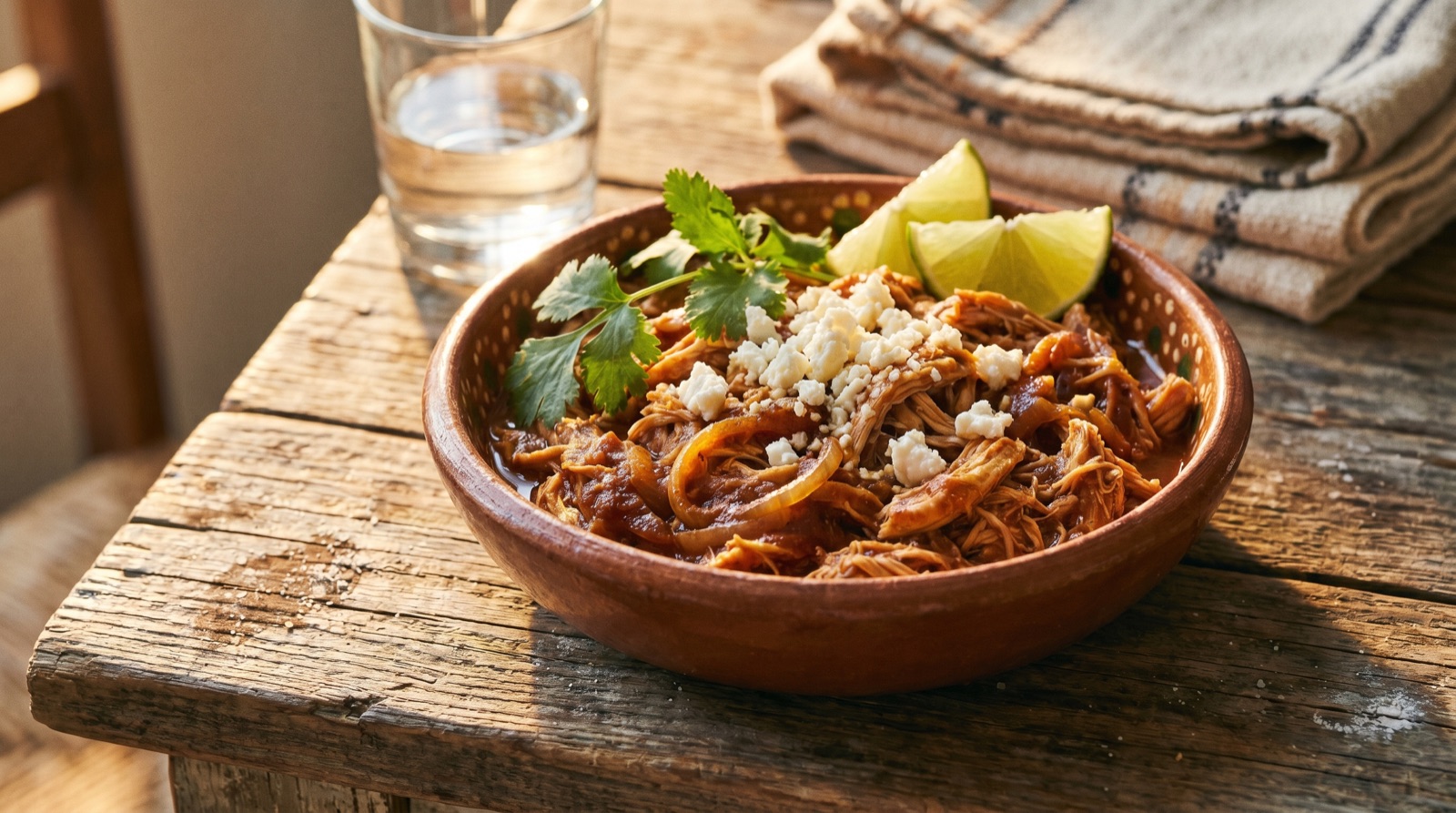 Tinga Poblana de Pollo