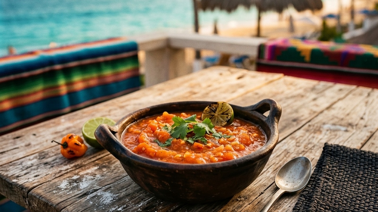Chiltomate (Yucatecan Tomato-Habanero Salsa)