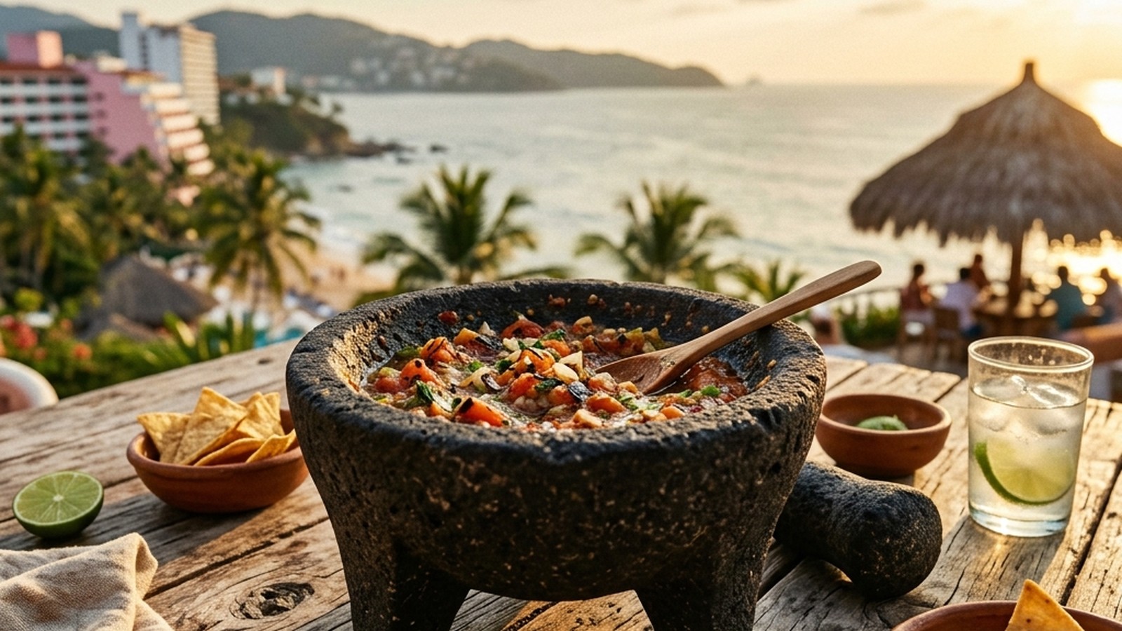 Salsa Molcajeteada (Roasted Molcajete Salsa)