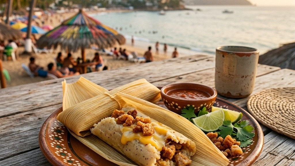Tamales de Chicharron con Queso